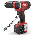 Ricambi Flex per Trapano Avvitatore a Batteria DD 2G 10.8-EC