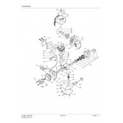Ricambi Alpina per Decespugliatore B 28 J (2015) 280120100/12