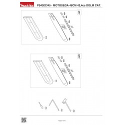 Dolmar Spare Parts for Chainsaw PS420C/45 45CM 42,4cc Catalyzed