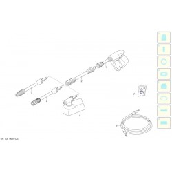 Michelin Spare Parts for Pressure Washer MPX 120 B