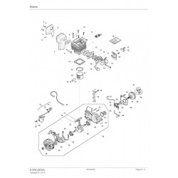Alpina Spare Parts for Chain Saw A 375