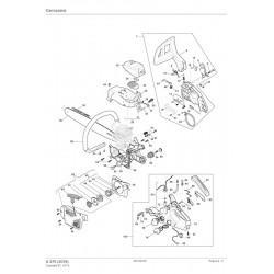 Alpina Spare Parts for Chain Saw A 375