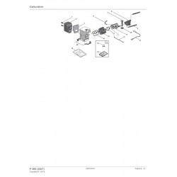 Alpina Spare Parts for Chain Saw P 365 (2007) 222614010