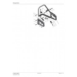 Alpina Spare Parts for Chain Saw P 365 (2007) 222614010