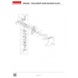Dolmar Spare Parts for Edgecutter MH2556