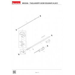 Dolmar Spare Parts for Edgecutter MH2556