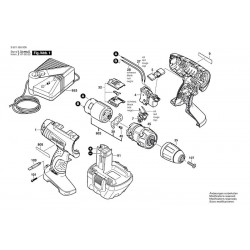 Ricambi Bosch per Avvitatore a Batteria GSR 12 V - 3601J95500