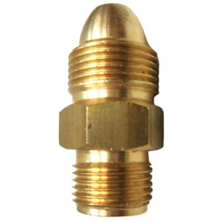 Throwaway Argon + CO₂ GB-AU Gas Bottle Adaptor Telwin 432102
