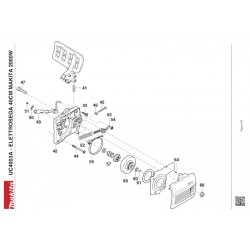 Ricambi Makita per Elettrosega UC4003A