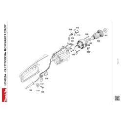 Makita Spare Parts for Electric Chainsaws UC4003A