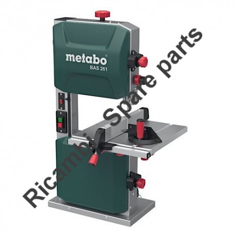 Metabo Spare Parts for Band Saw BAS 261 Precision