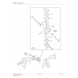 Stiga Spare Parts for Chainsaw SPR 276 (2017) 240271002/S17