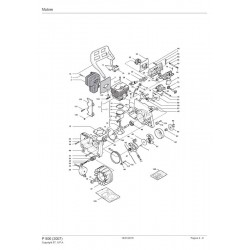 Alpina Spare Parts for Chain Saw P 500