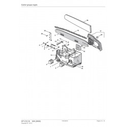 Castor Spare Parts for Chain Saw CP 410 16 325 (2003) 122516001