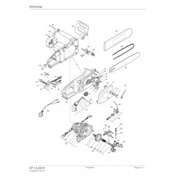 Castor Spare Parts for Electric Saw CP 1.8 (2017) 292614001
