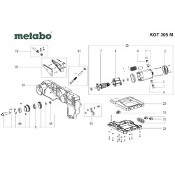 Metabo Spare Parts for Miter Saw KGT 305 M