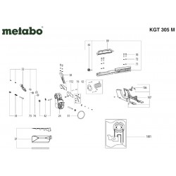 Metabo Spare Parts for Miter Saw KGT 305 M
