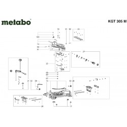 Ricambi Metabo per Troncatrice con Pianetto KGT 305 M