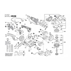 Bosch Spare Parts for Angle Grinder GWS 22-230 LVI