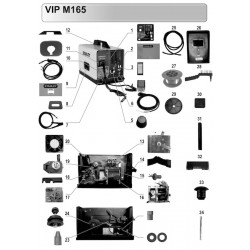 Ricambi Stanley per Saldatrice Inverter Vip M165 - 11181