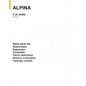 Alpina Spare Parts for Chain Saw P 34 (2006) 1231121