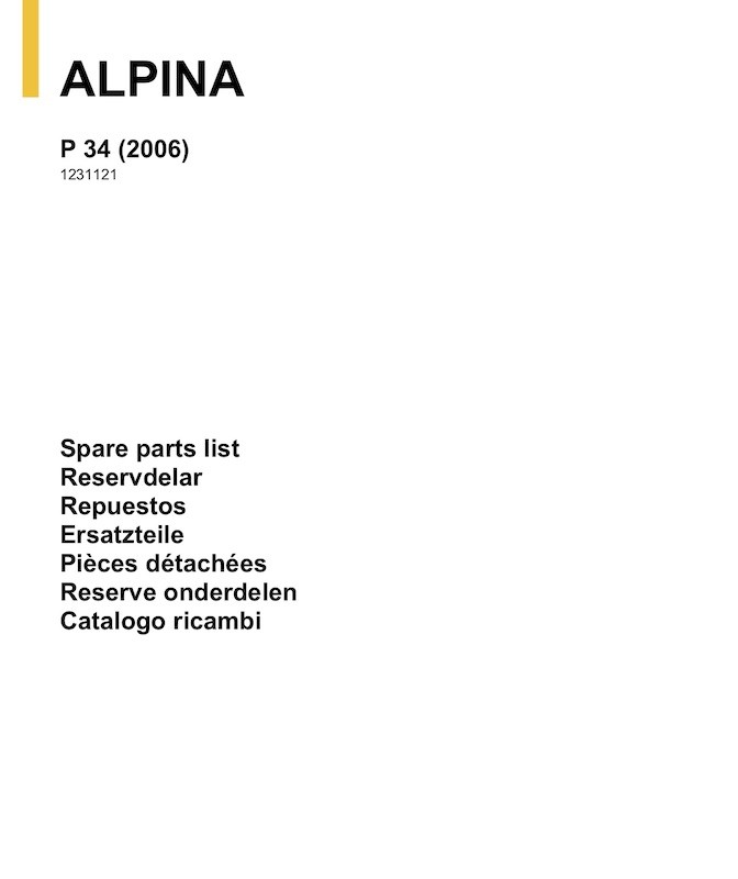 Lontano Efficiente Introdurre Esploso Motosega Alpina Pr350 Dissipare 