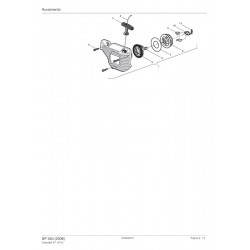 Stiga Spare Parts for Chainsaw SP 340 (2006) 15-4110-11