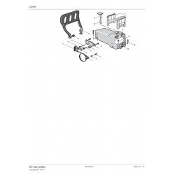 Stiga Spare Parts for Chainsaw SP 340 (2006) 15-4110-11