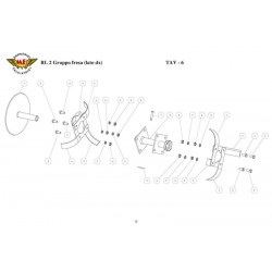 Ricambi Meccanica Benassi per Motozappatrice RL 2