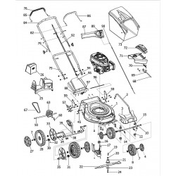 Ama Spare Parts for Lawnmower LT 52