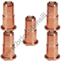 Kit 5 Long Nozzles for Telwin TECHNOLOGY PLASMA 54