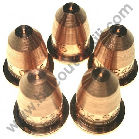 Kit 5 Ugelli Lunghi Torcia Plasma per Telwin TECHNOLOGY PLASMA 54