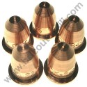 Kit 5 Long Torch Nozzles for Telwin TECHNOLOGY PLASMA 54
