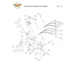 Meccanica Benassi Spare Parts for Tiller RL 3 [1+1]