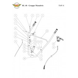 Meccanica Benassi Spare Parts for Tiller RL 40