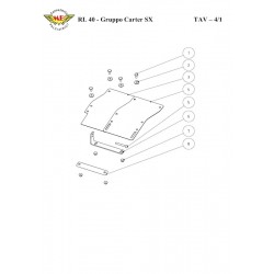 Meccanica Benassi Spare Parts for Tiller RL 40