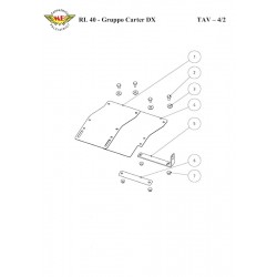 Meccanica Benassi Spare Parts for Tiller RL 40