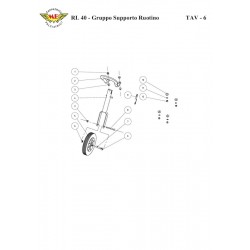 Ricambi Meccanica Benassi per Motozappatrice RL 40
