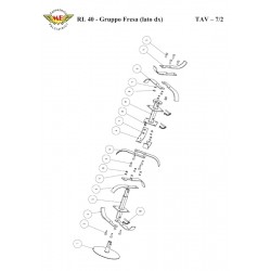 Ricambi Meccanica Benassi per Motozappatrice RL 40