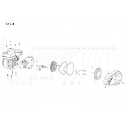 Meccanica Benassi Spare Parts for Tiller RL 45