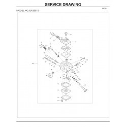 Makita Spare Parts for Chainsaw EA3201S
