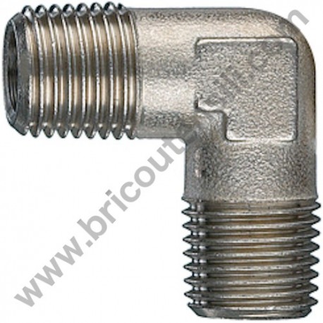 Raccordo a "L" 3/8" MM per Gruppo Pompante Fiac GMS 100 Compact