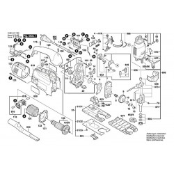 Ricambi Bosch per Seghetto Alternativo GST 135 BCE