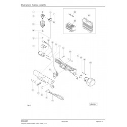 Hitachi Spare Parts for Cordless Angle Drill DN10DY