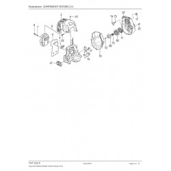 Tanaka Spare Parts for Engine Hdge Cutter THT 210 S