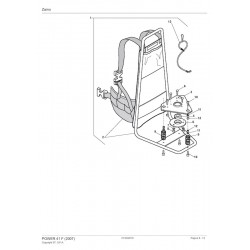 Castor Spare Parts for Brushcutter POWER 41 F (2007) 184122001