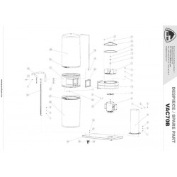 Stayer Spare Parts for Vacuum VAC70B