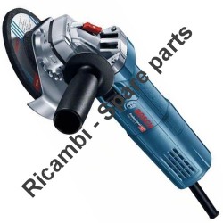 Ricambi Bosch per Smerigliatrice Angolare GWS 9-125 CE - 0601344603