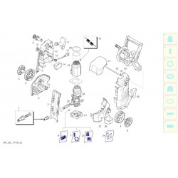 Michelin Spare Parts for Pressure Washer MPX 130 BS PLUS - 14152