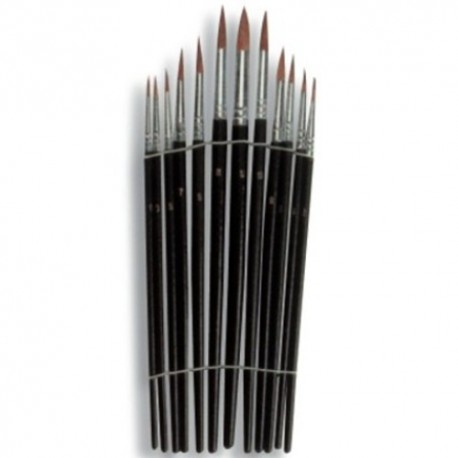 Serie 12 Pennelli per Ritocco